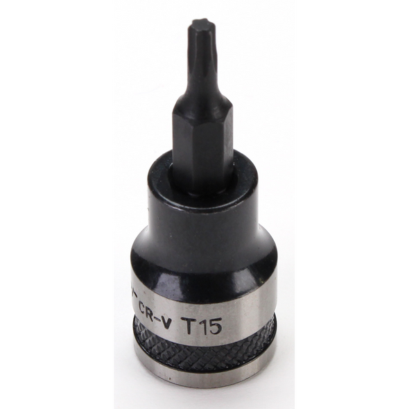 Sealey TRX-Star Socket Bit 3/8"Sq Drive T15 (Black Series)