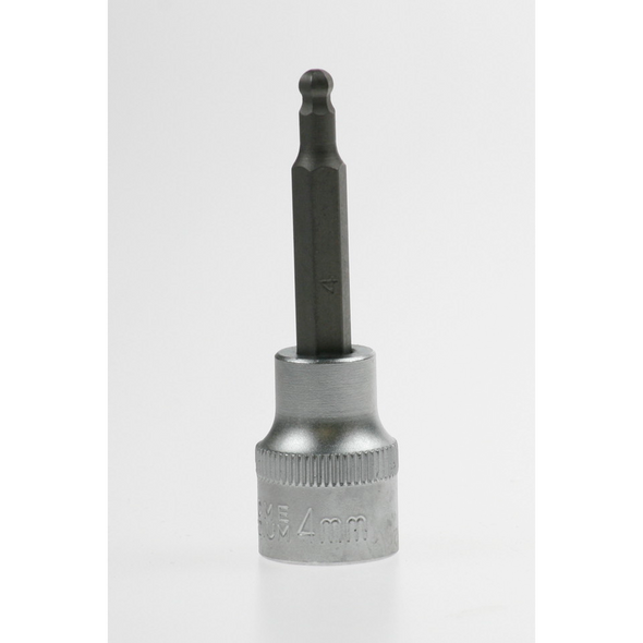 Sealey Hex socket bit, ball end 4mm