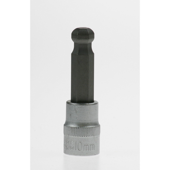 Sealey Hex socket bit, ball end 10mm