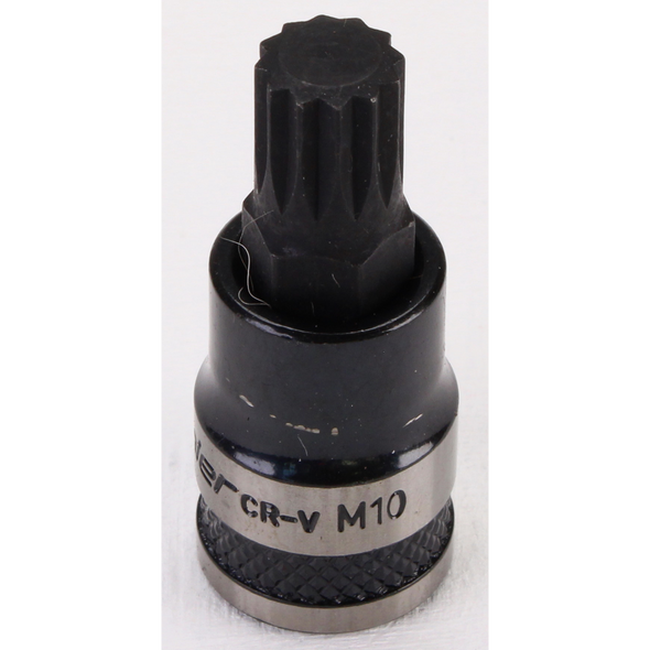 Sealey Spline Socket Bit 3/8"Sq Drive M10 (Black Series)