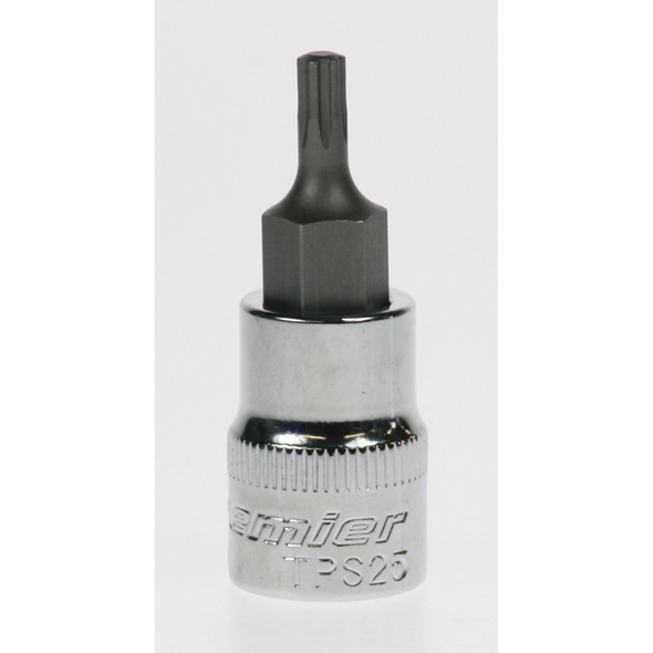 Sealey Trx-p socket bit (t25) 3/8"dr 50mm long