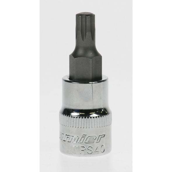Sealey Trx-p socket bit (t40) 3/8"dr 50mm long
