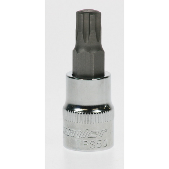 Sealey Trx-p socket bit (t50) 3/8"dr 50mm long