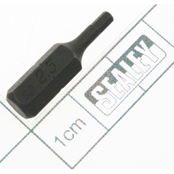 Sealey Hex bit 2.5mm (25mml)