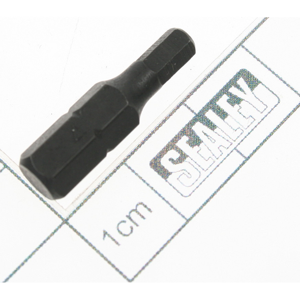 Sealey Hex bit 4mm (25mml)