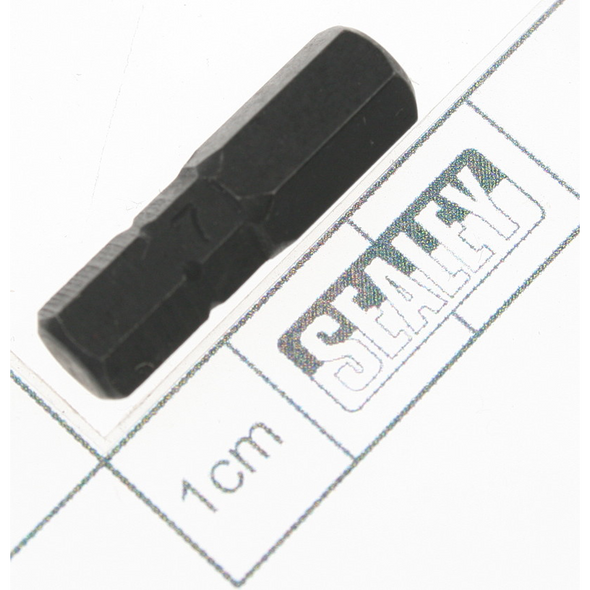 Sealey Hex bit 7mm (25mml)