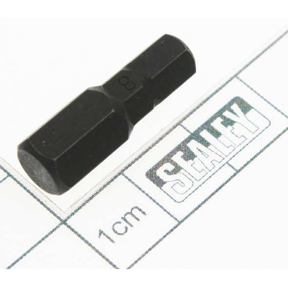 Sealey Hex bit 8mm (25mml)