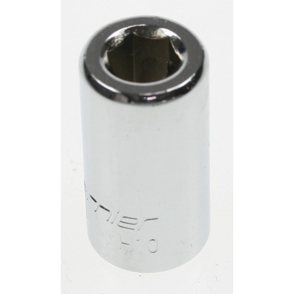 Sealey Socket 1/4"dr 10mm (c/w screw)