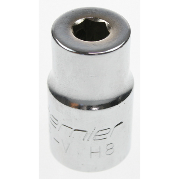 Sealey Socket 1/2"dr 7mm (c/w screw)