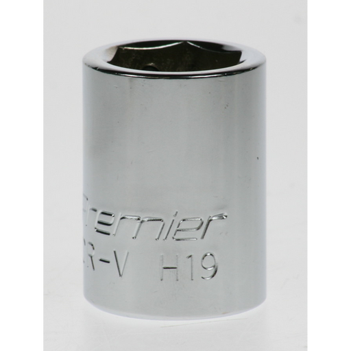 Sealey Socket 1/2"dr 19mm (c/w screw)