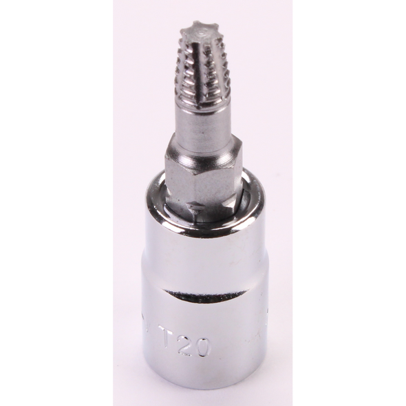Sealey 1/4"Dr Trx-Star Socket Bit T20 (Lock-On)
