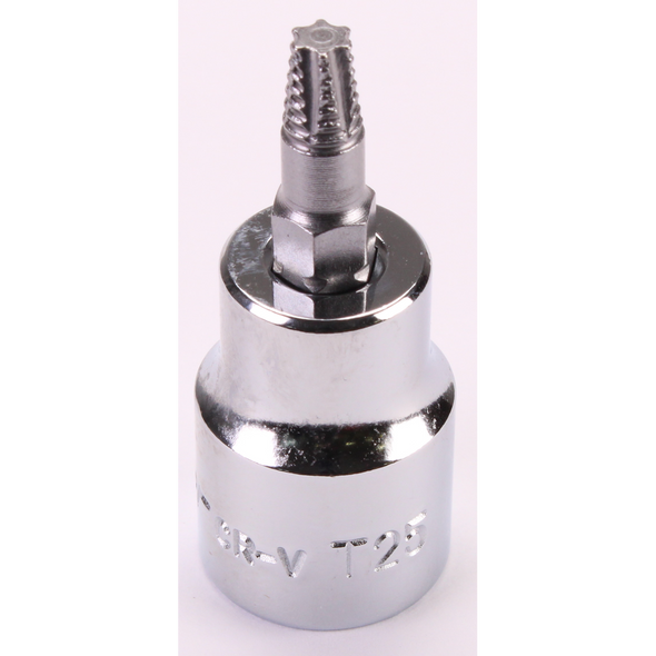 Sealey 3/8"Dr Trx-Star Socket Bit T25 (Lock-On)