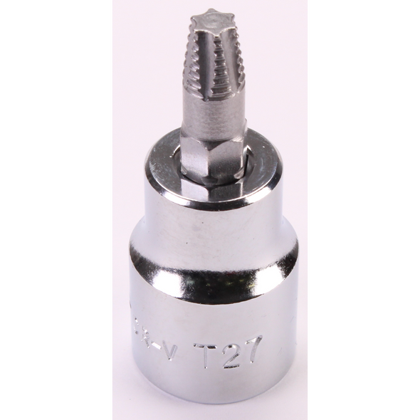 Sealey 3/8"Dr Trx-Star Socket Bit T27 (Lock-On)
