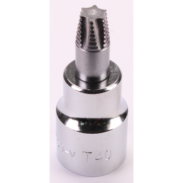 Sealey 3/8"Dr Trx-Star Socket Bit T40 (Lock-On)