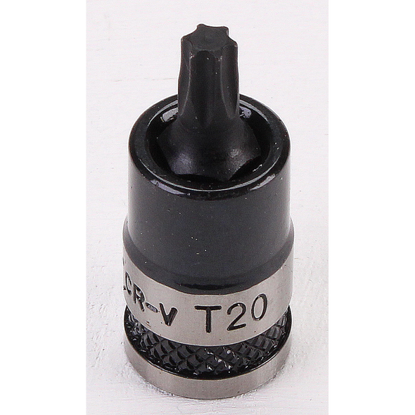 Sealey TRX-Star Socket Bit Stubby 1/4"Sq Drive T20 (B/S)