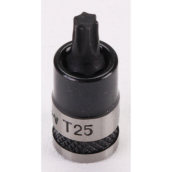 Sealey TRX-Star Socket Bit Stubby 1/4"Sq Drive T25 (B/S)