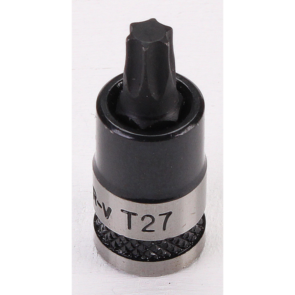 Sealey TRX-Star Socket Bit Stubby 1/4"Sq Drive T27 (B/S)