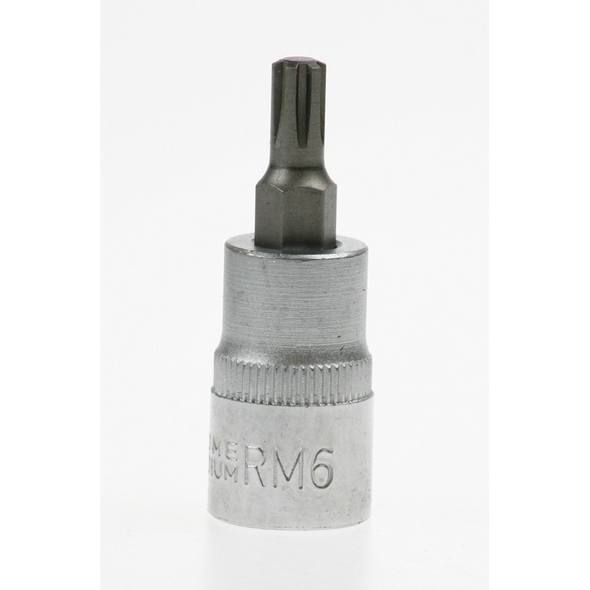 Sealey Ribe socket bit (m6) 3/8"dr 50mm