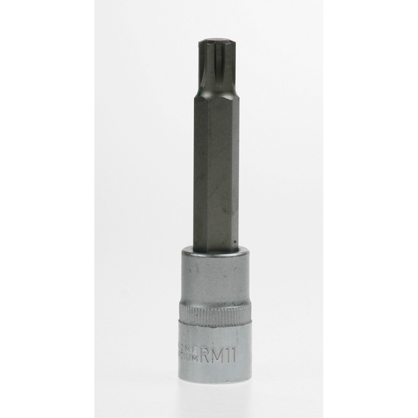 Sealey Ribe socket bit (m11) 1/2"dr 100mm