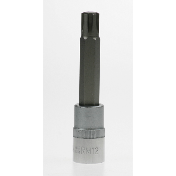 Sealey Ribe socket bit (m12) 1/2"dr 100mm