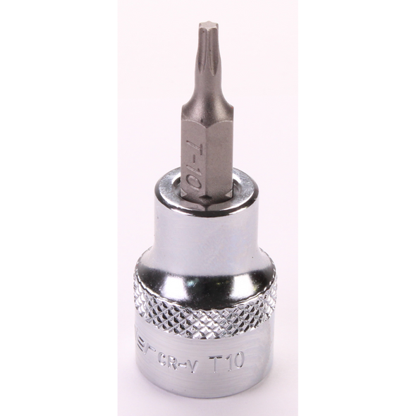 Sealey 3/8"Dr Trx-Star Socket Bit T10 (Fully Polished)