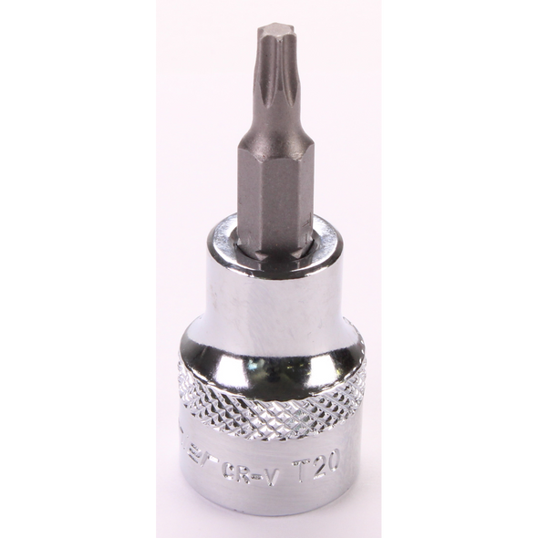 Sealey 3/8"Dr Trx-Star Socket Bit T20 (Fully Polished)