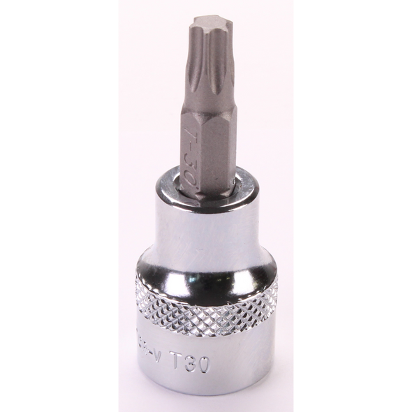Sealey 3/8"Dr Trx-Star Socket Bit T30 (Fully Polished)