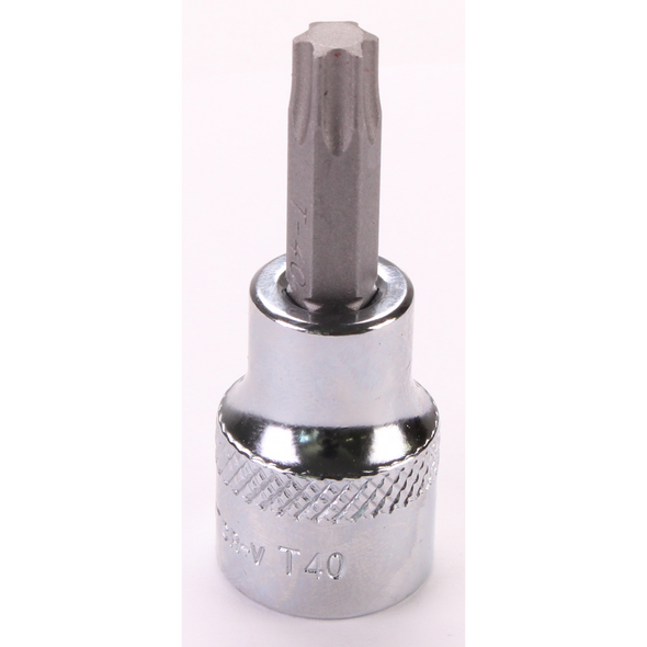 Sealey 3/8"Dr Trx-Star Socket Bit T40 (Fully Polished)
