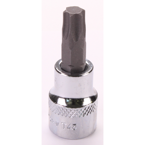 Sealey 3/8"Dr Trx-Star Socket Bit T45 (Fully Polished)