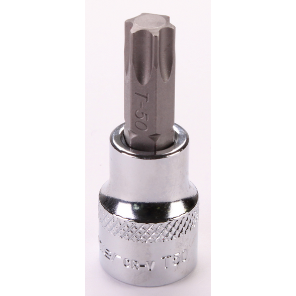 Sealey 3/8"Dr Trx-Star Socket Bit T50 (Mirror Finish)