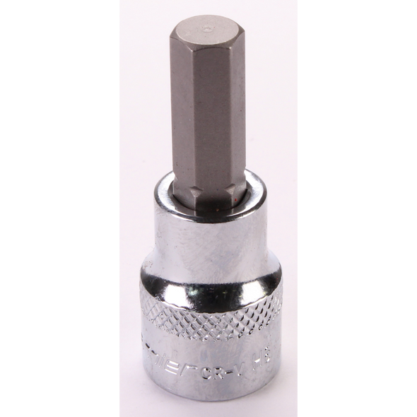 Sealey 3/8"Dr Hex Socket Bit 8mm (Mirror Finish)