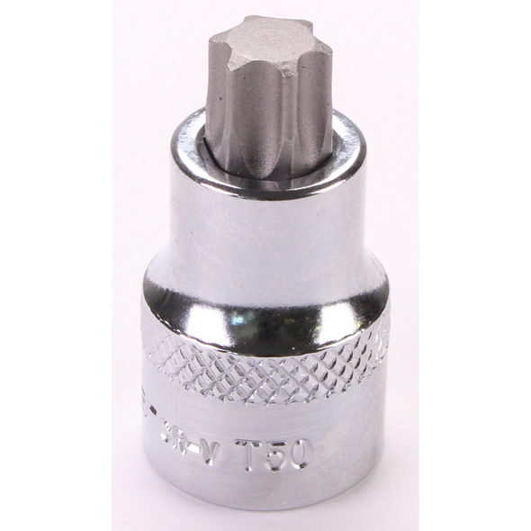 Sealey 3/8"Dr Trx-Star Socket Bit 'Stubby' T50 (Mirror Finish)