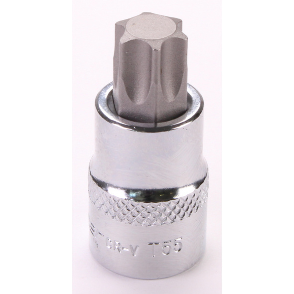 Sealey 3/8"Dr Trx-Star Socket Bit 'Stubby' T55 (Mirror Finish)