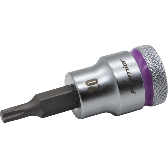 Sealey 3/8"Dr TRX-Star Socket Bit T20 (Violet Coded Ring)
