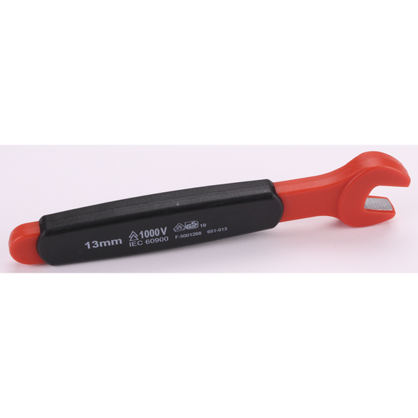 Sealey Insulated Open End Spanner 13mm
