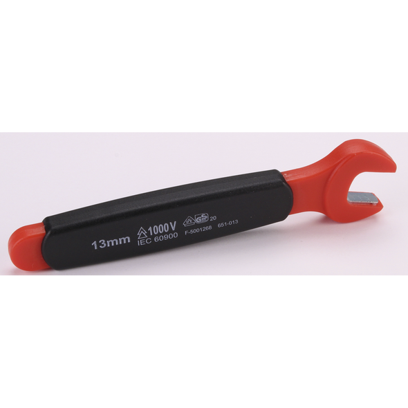 Sealey Insulated Open End Wrench 13mm