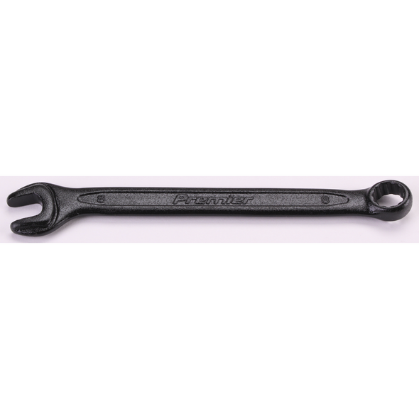 Sealey 15° Offset Open End/Ring Spanner 8mm 'Black Series'