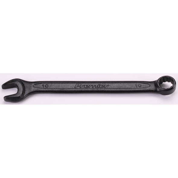 Sealey 15° Offset Open End/Ring Spanner 10mm 'Black Series'