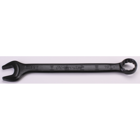 Sealey 15° Offset Open End/Ring Spanner 19mm 'Black Series'