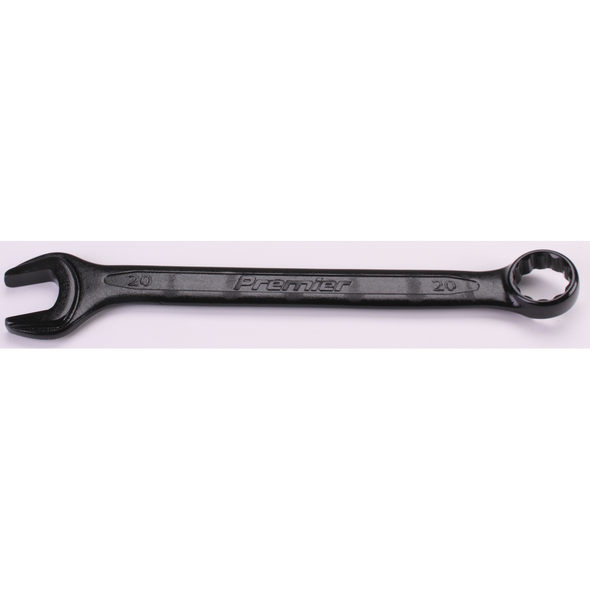 Sealey 15° Offset Open End/Ring Spanner 20mm 'Black Series'