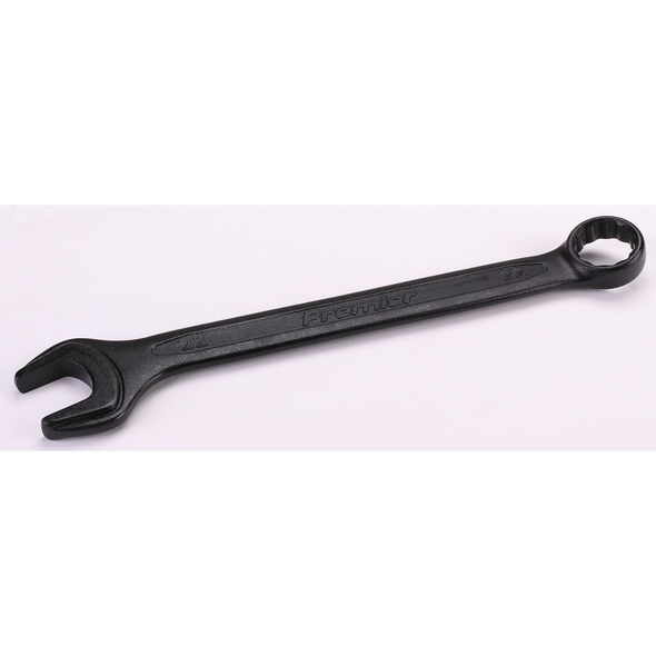 Sealey 15° Offset Open End/Ring Spanner 22mm 'Black Series'