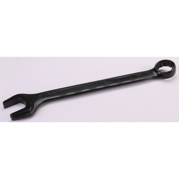 Sealey 15° Offset Open End/Ring Spanner 27mm 'Black Series'