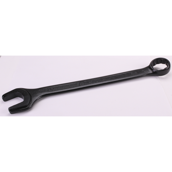 Sealey 15° Offset Open End/Ring Spanner 30mm 'Black Series'