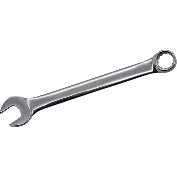 Sealey Combination Open & Ring Spanner 14mm (Fully Polished)
