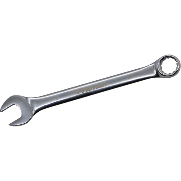 Sealey Combination Open & Ring Spanner 16mm (Fully Polished)