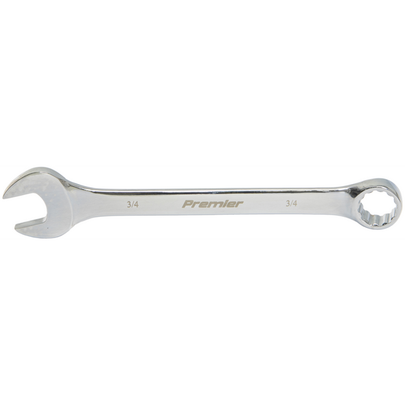 Sealey 3/4" Combination Open & Ring Spanner (Fully Polished)