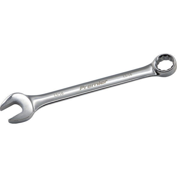 Sealey 13/16" Combination Open & Ring Spanner (Fully Polished)
