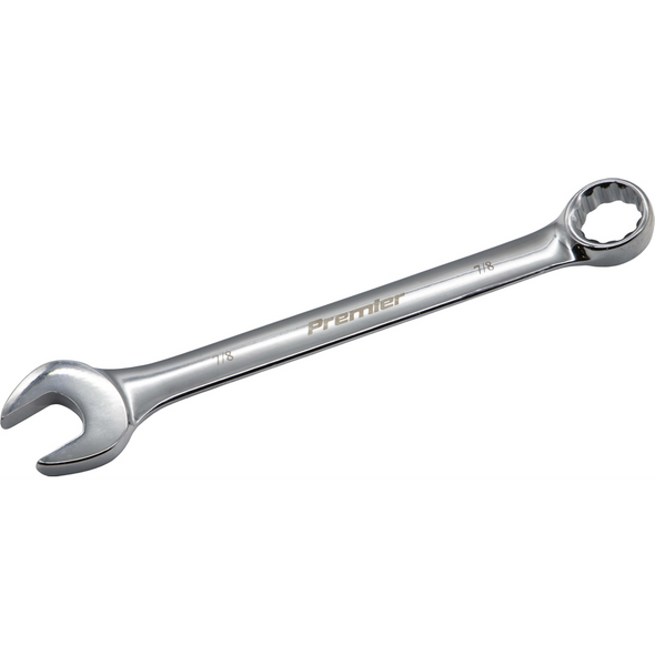 Sealey 7/8" Combination Open & Ring Spanner (Fully Polished)