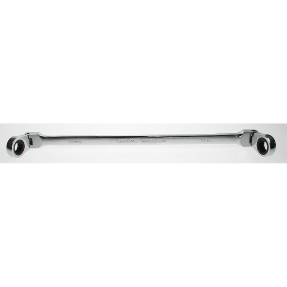 Sealey Flexi double end ratchet spanner 10x11mm