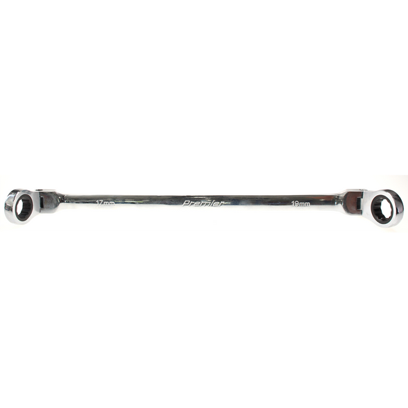 Sealey Flexi double end ratchet spanner 17x19mm